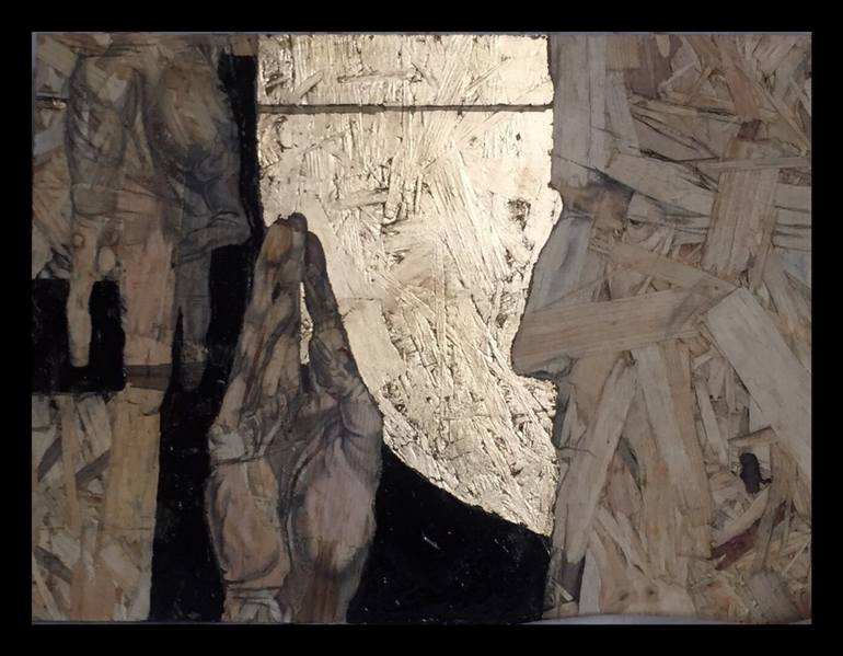 770x599 Saatchi Art Wooden Philosopher Painting By Anna Luhovska - Philosopher Painting