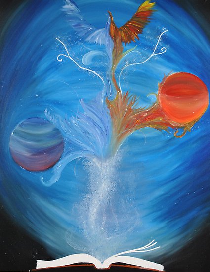 425x550 Phoenix Rising Posters By Nicole Jenkins Redbubble - Phoenix Rising Painting