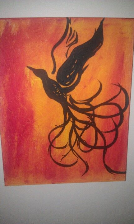 431x720 Phoenix Rising My Art Phoenix Rising, Phoenix - Phoenix Rising Painting
