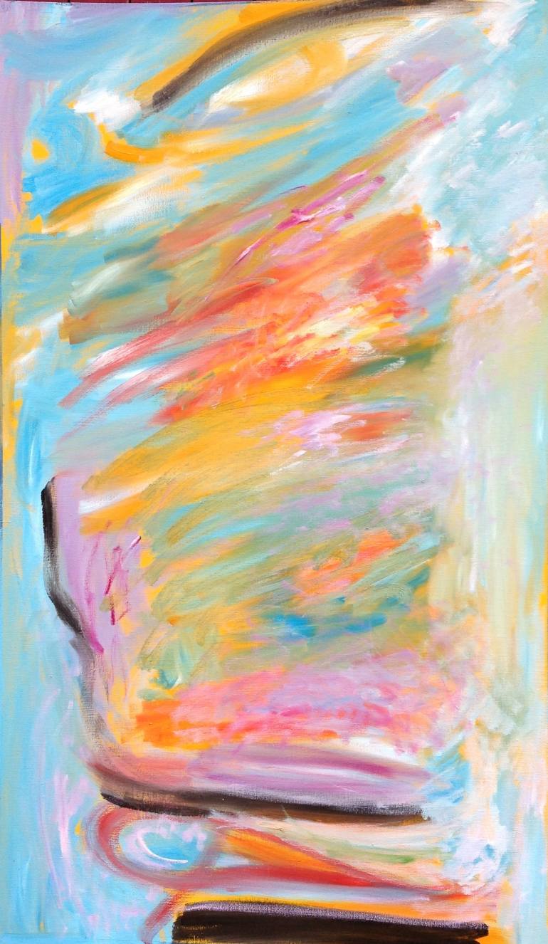 770x1326 Saatchi Art Phoenix Rising Painting By Corine Barton - Phoenix Rising Painting