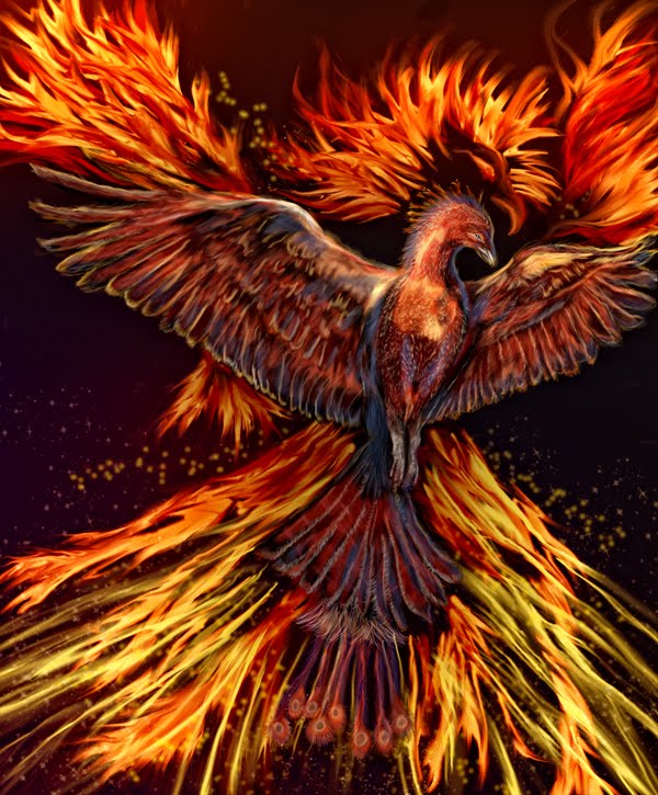 Phoenix Rising Painting at PaintingValley.com | Explore collection of ...