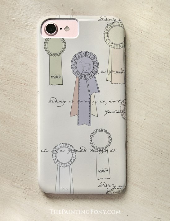 548x710 Equestrian Phone Case - Phone Painting