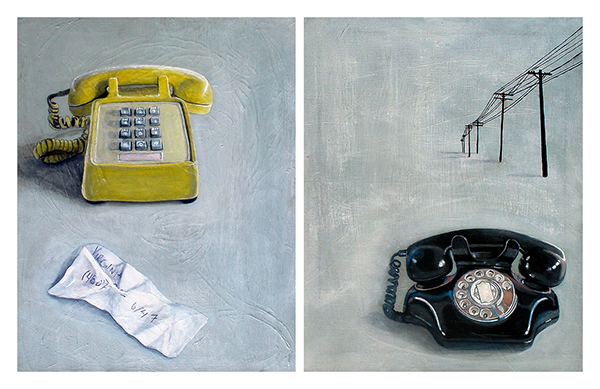 600x389 Phone Paintings On Behance - Phone Painting