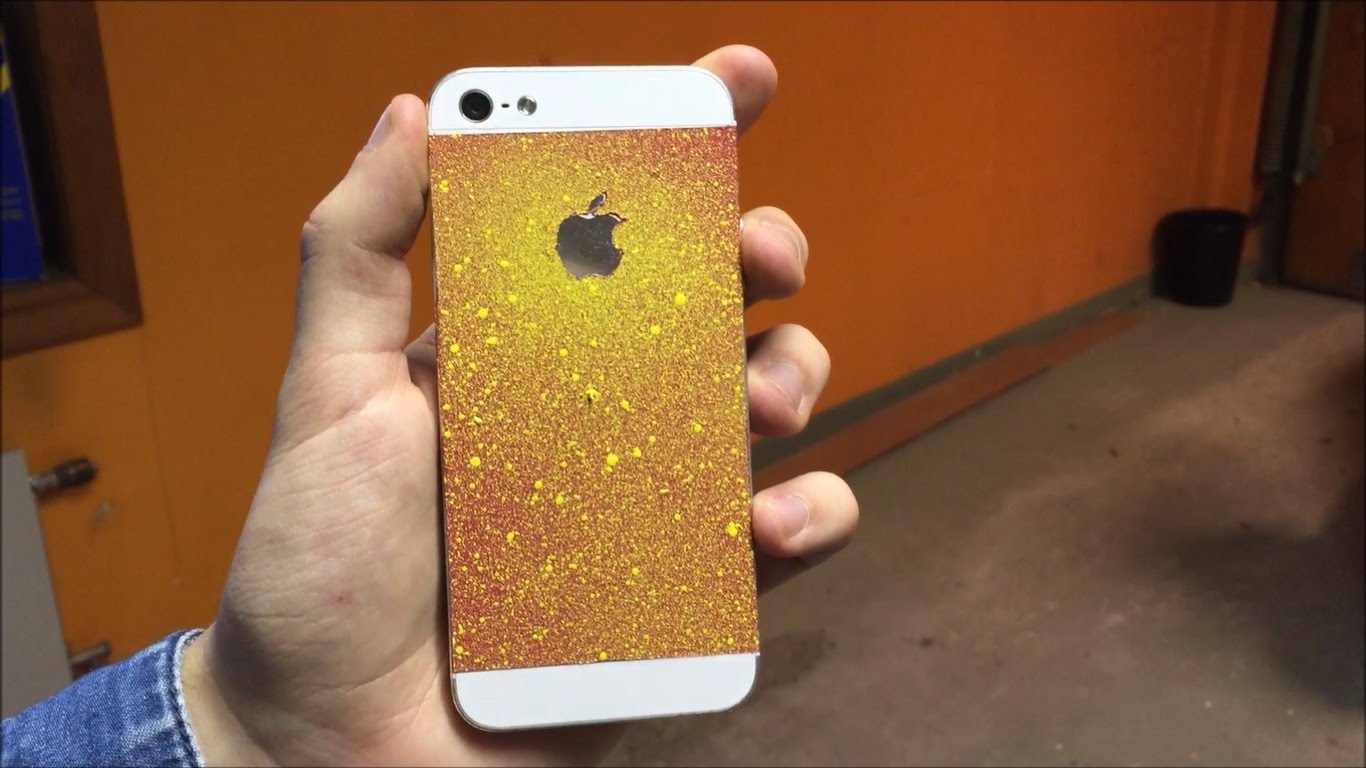 1366x768 Spray Painting My Iphone - Phone Painting