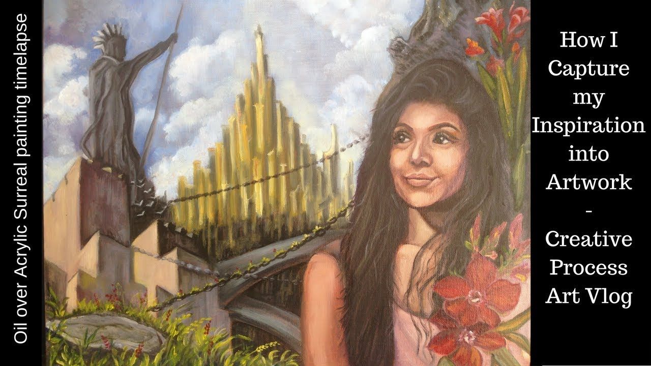 1280x720 Painting How I Capture My Inspiration Into Paintings - Photo Into Painting Free