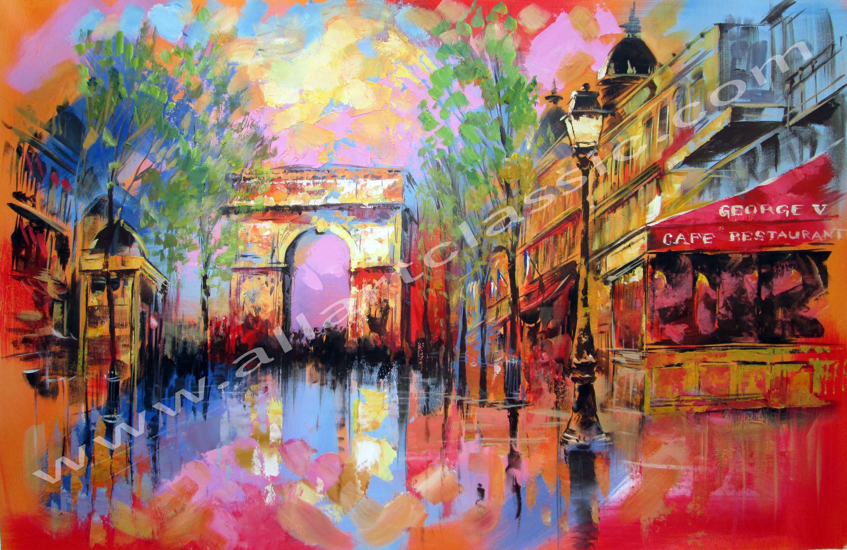 2799x1819 Art Reproductions And Original Oil Paintings Landscapes - Photo Painting