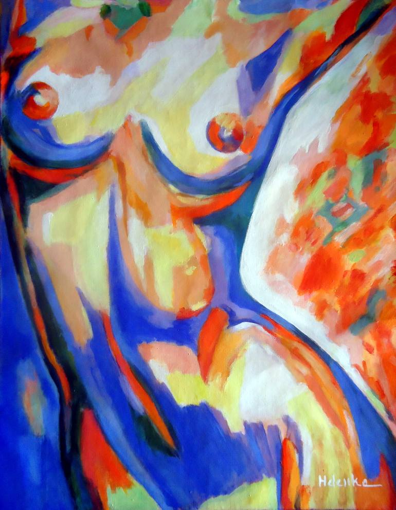770x992 Saatchi Art Free Spirit Painting By Helena Wierzbicki - Photo To Painting Free