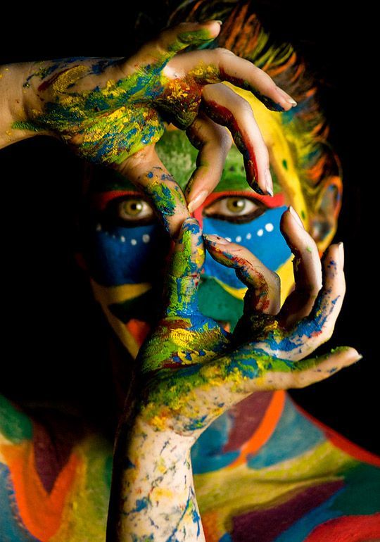 540x770 Body Painting Inspired Photography Odds Amp Ends - Photography Painting