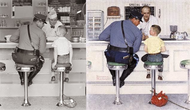 635x369 Sanders' Saga Norman Rockwell Art Masterpiece Lesson Plan - Photography Vs Painting