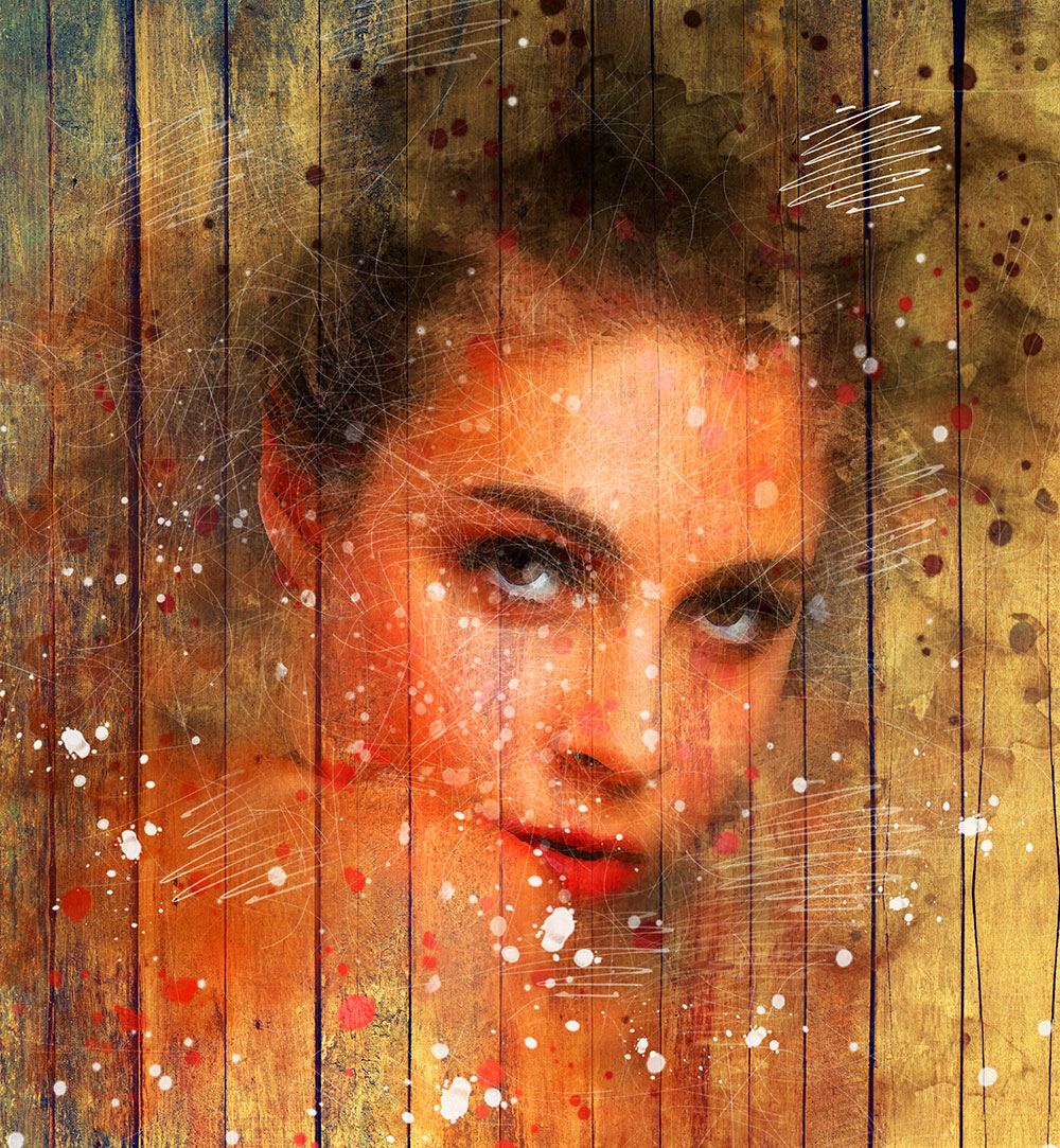 1000x1083 Michelangelo Painting Photoshop Action By Walllow Graphicriver - Photoshop Painting