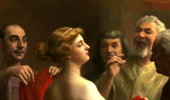 551x325 Phryne By Artist Jose Frappa, Musee D'Orsay [Public Domain - Phryne Painting