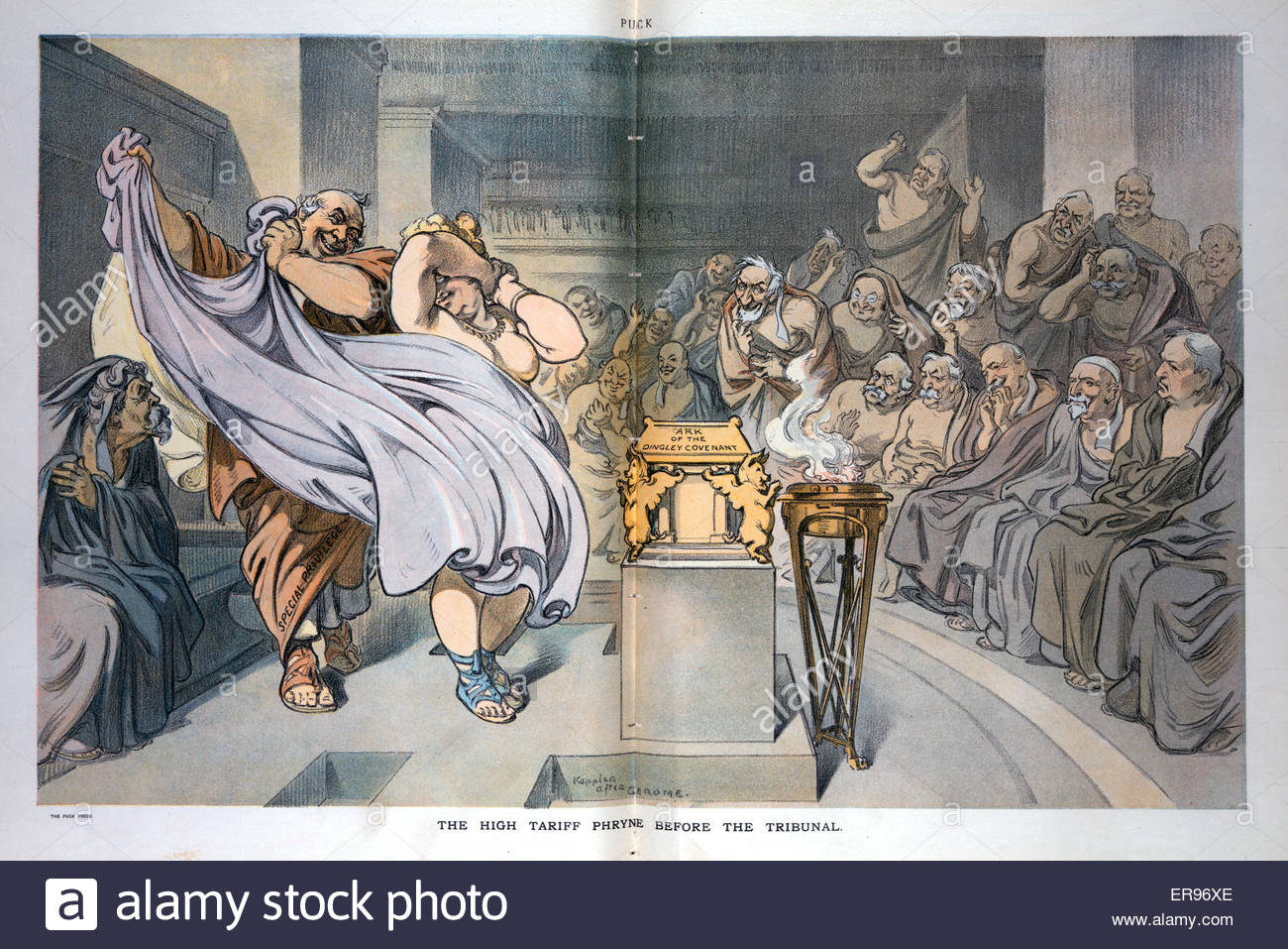 1300x957 The High Tariff Phryne Before The Tribunal. Illustration Shows - Phryne Painting