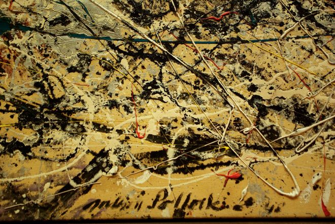 660x442 The Cutting Edge Physics Of Jackson Pollock Wired - Physics Painting