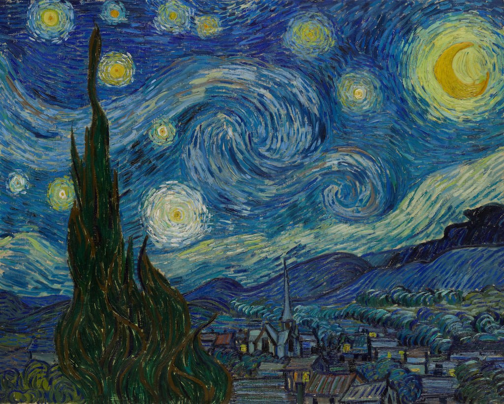1024x822 How Did Van Gogh's Turbulent Mind Depict One Of The Most Complex - Physics Painting