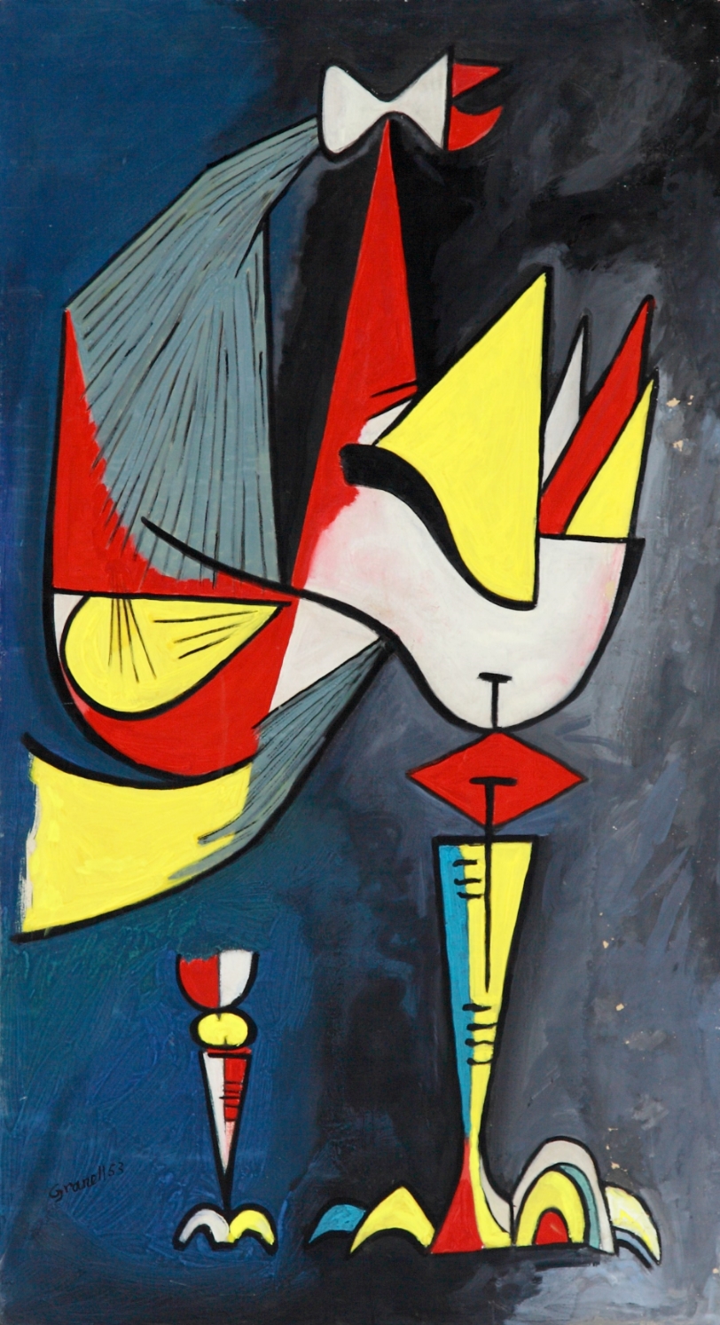 812x1493 Paintings The Eugenio Granell Foundation - Pi Painting