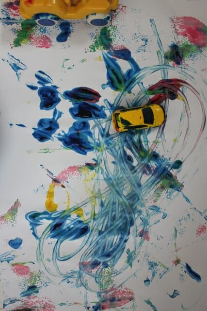 427x640 Painting With Wheels - Pi Painting