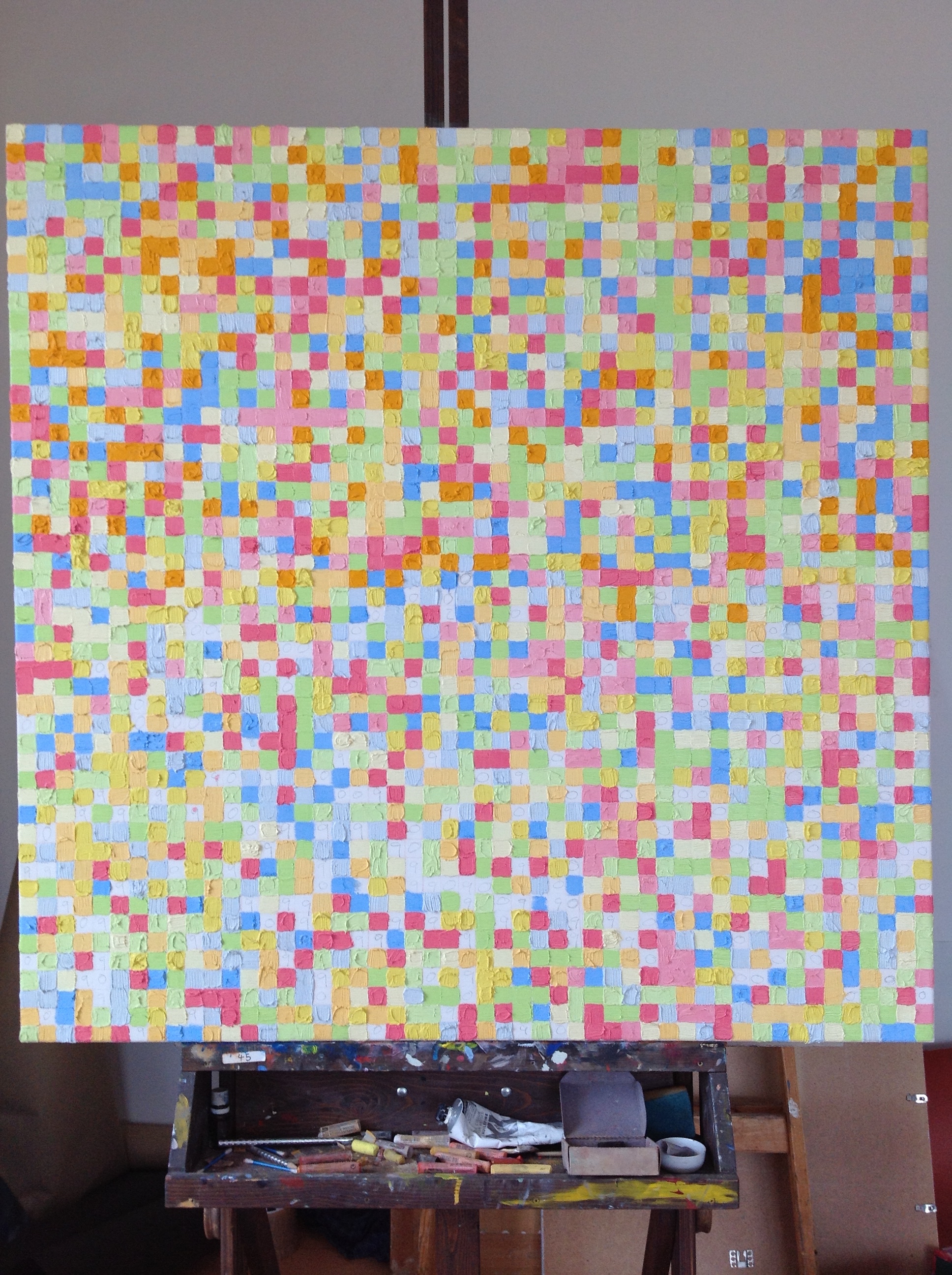 1936x2592 Many Faces Of This Artist Has Painted Pi To See - Pi Painting