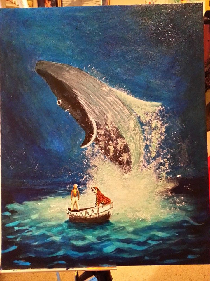 720x960 Life Of Pi Painting By Sasha251125 - Pi Painting