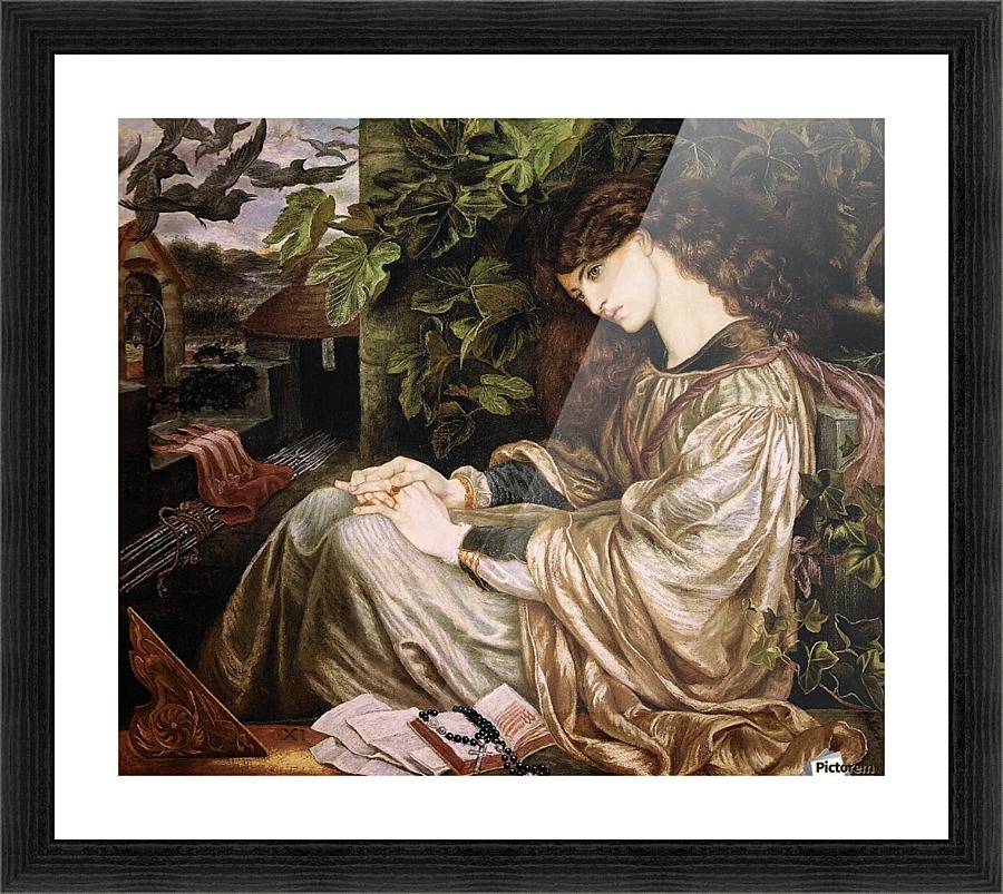 900x803 La Pia De Tolomei - Pia De Tolomei Painting