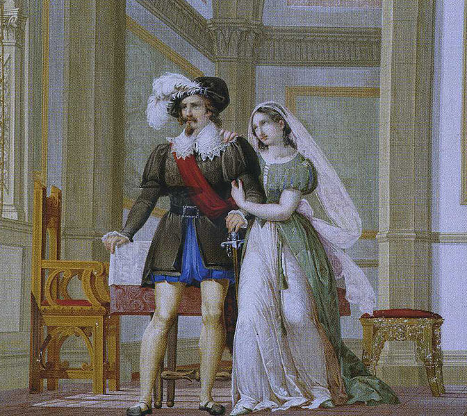 672x599 Filecesare Maffei - Pia De Tolomei Painting