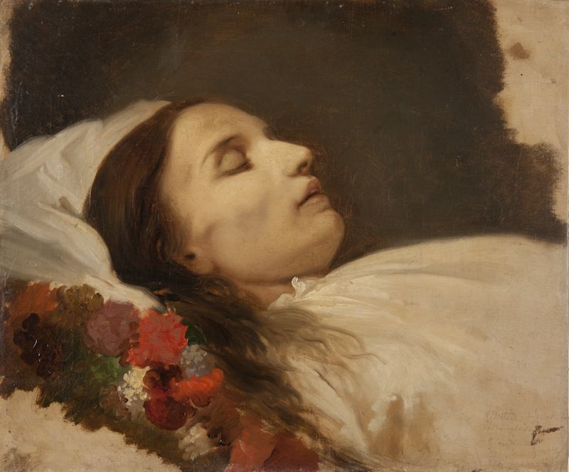 800x663 Fileenrico Pollastrini - Pia De Tolomei Painting