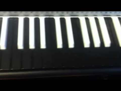 480x360 Piano Keys Painted - Piano Keys Painting