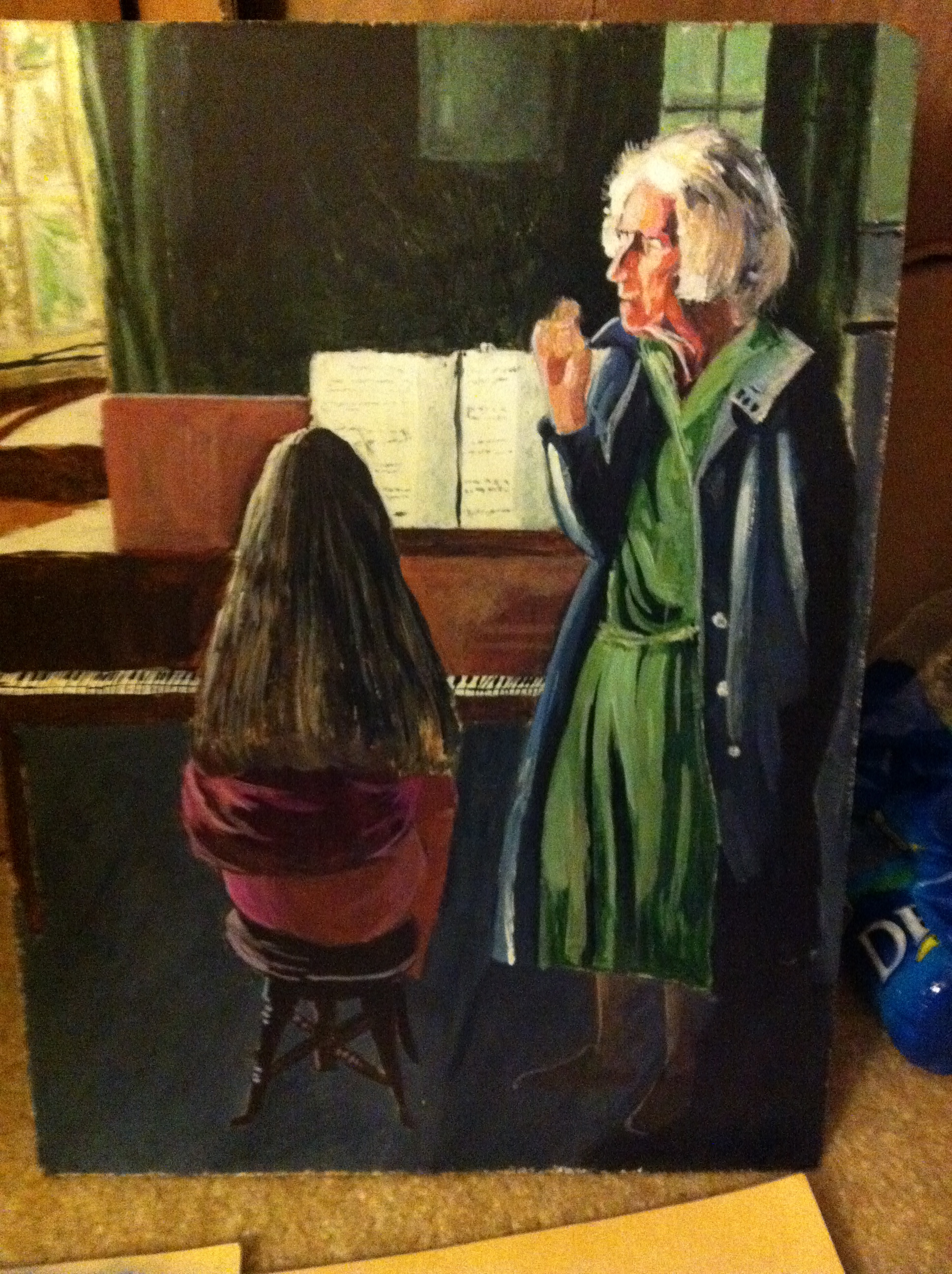1936x2592 Piano Personality Life And Music Pinkpodster Ponders - Piano Lesson Painting