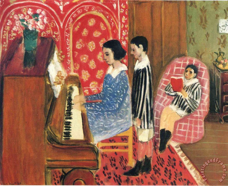 960x784 Henri Matisse The Piano Lesson Painting - Piano Lesson Painting