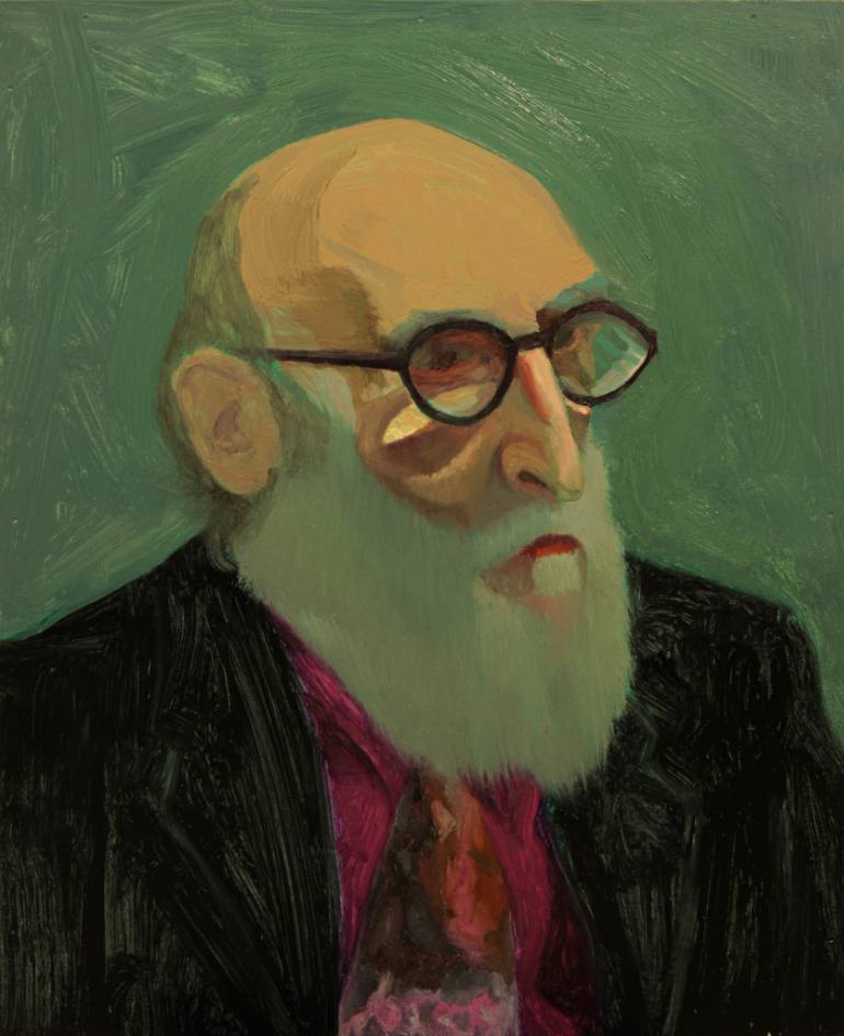 770x945 Saatchi Art Piano Man With Purple Painting By Kerry Smith - Piano Man Painting