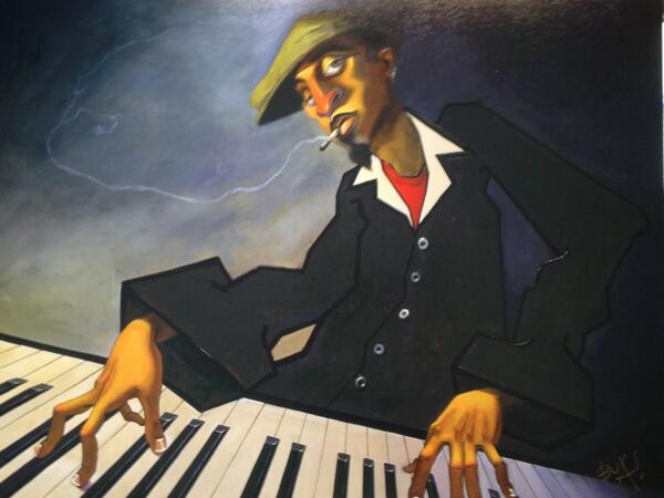 600x450 Bua On Twitter Happy Birthday To My Piano Man Painting - Piano Man Painting