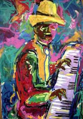 265x380 Piano Man 2 - Piano Man Painting