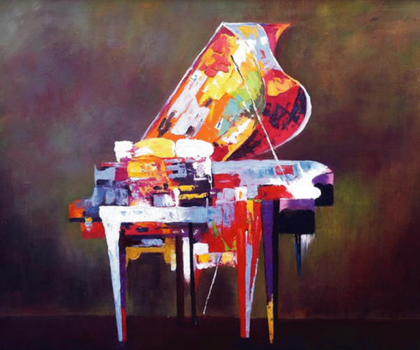 Piano Oil Painting At Paintingvalley.com 