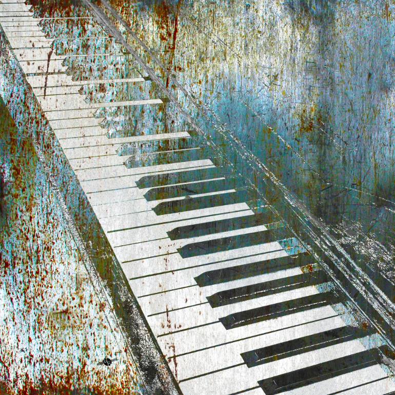 770x770 Saatchi Art Piano Piano Painting By Tony Rubino - Piano Painting