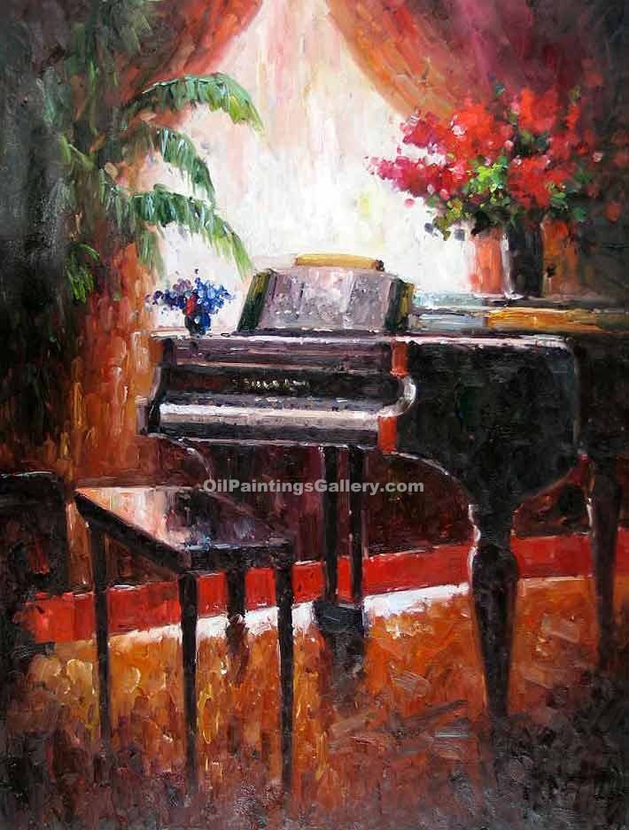 710x937 Grand Piano 21 (Painting Id Sl 1121 Ka) - Piano Painting