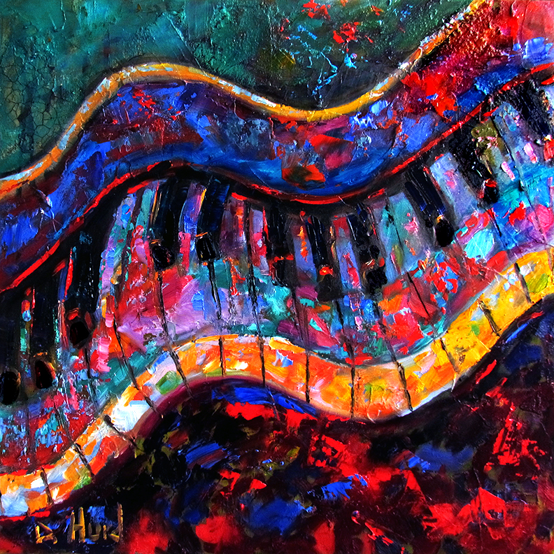 Piano Painting Abstract at PaintingValley.com | Explore collection of ...