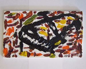 300x240 Manuel Diaz Original Oil Palette Knife Painting Abstract Grand - Piano Painting Abstract