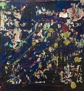 294x320 Piano And Winter Wonderland 1 Abstract Art - Piano Painting Abstract