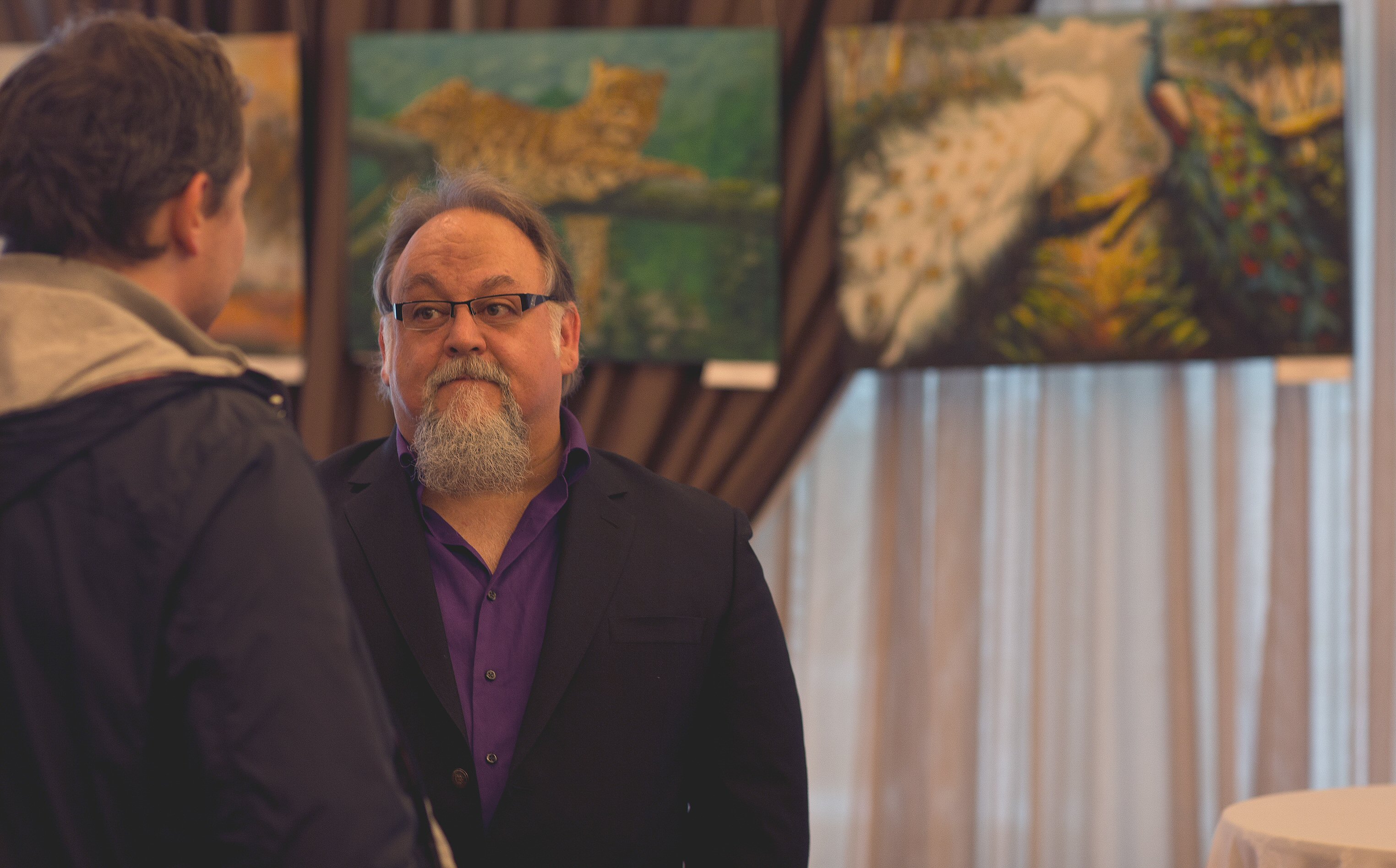 3048x1896 State Of The Art Exhibition A Stark Look - Picard Painting