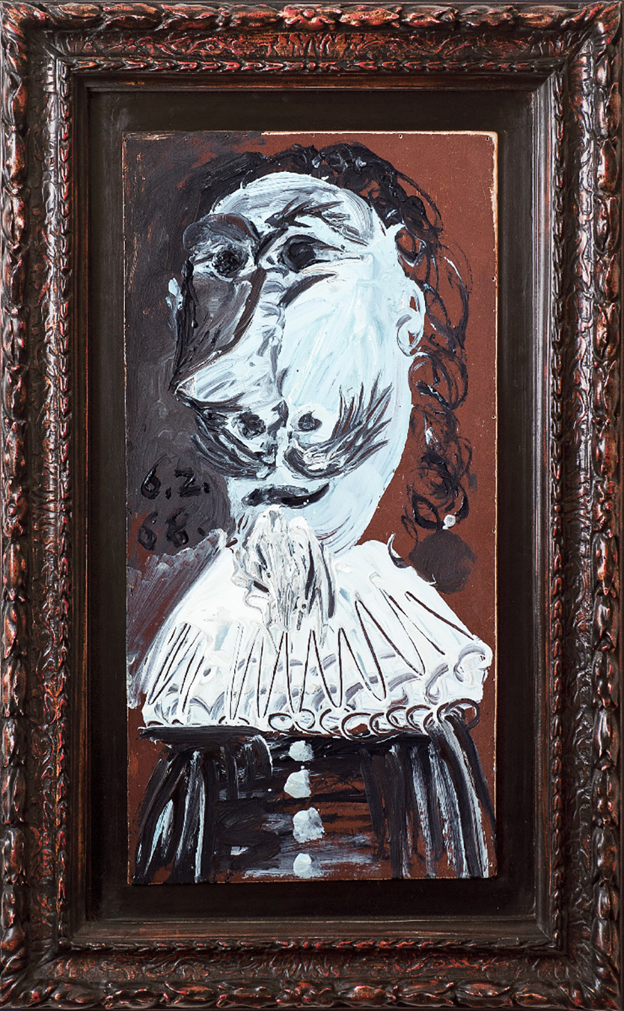 900x1459 All For One Picasso'S - Picasso Band Painting