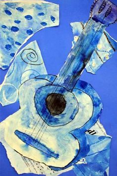 236x355 Pablo Picasso Old Guitarist Art Poster 24x36 Lovers - Picasso Blue Guitar Painting