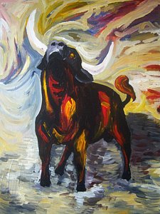 225x300 Picasso Bull Paintings Fine Art America - Picasso Bull Painting