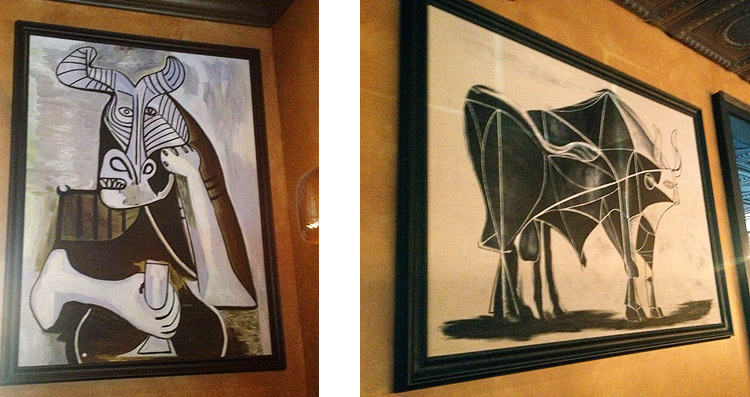750x397 Picasso Never Painted A Bull Drinking Wine! The Artsology Blog - Picasso Bull Painting