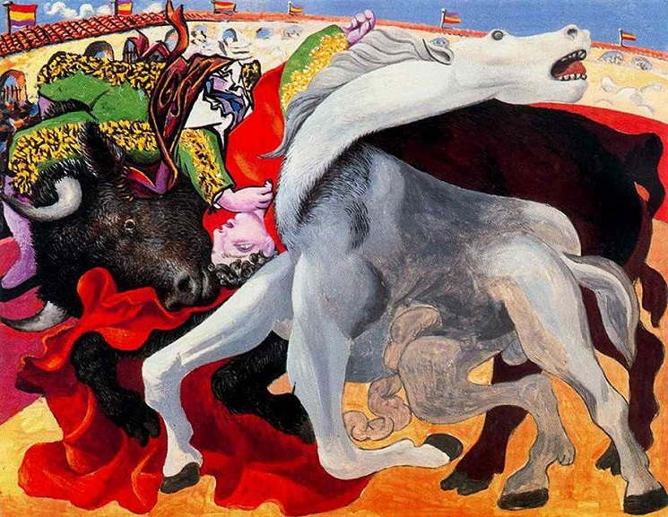 745x577 What We Learned From The Evolution Of Picasso Bull Widewalls - Picasso Bull Painting