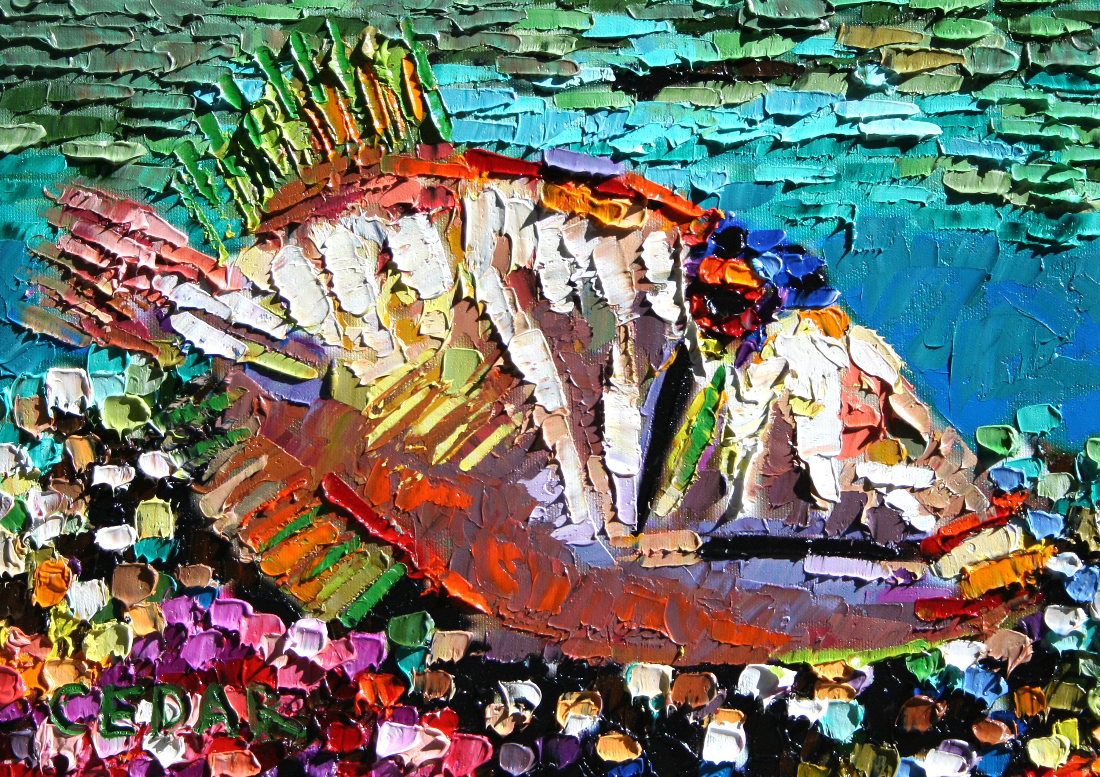 3600x2545 Filepicasso Trigger Fish.jpg - Picasso Fish Painting