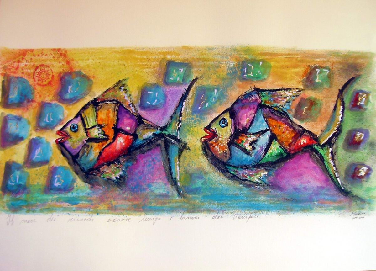 1200x864 Picasso Fishes.jpg (Barbera) - Picasso Fish Painting