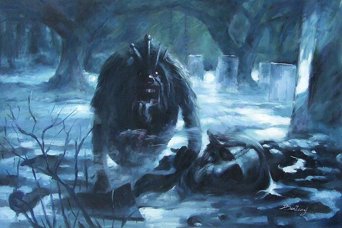 700x468 Pickman's Model The Night Gallery Night Gallery - Pickmans Model Painting