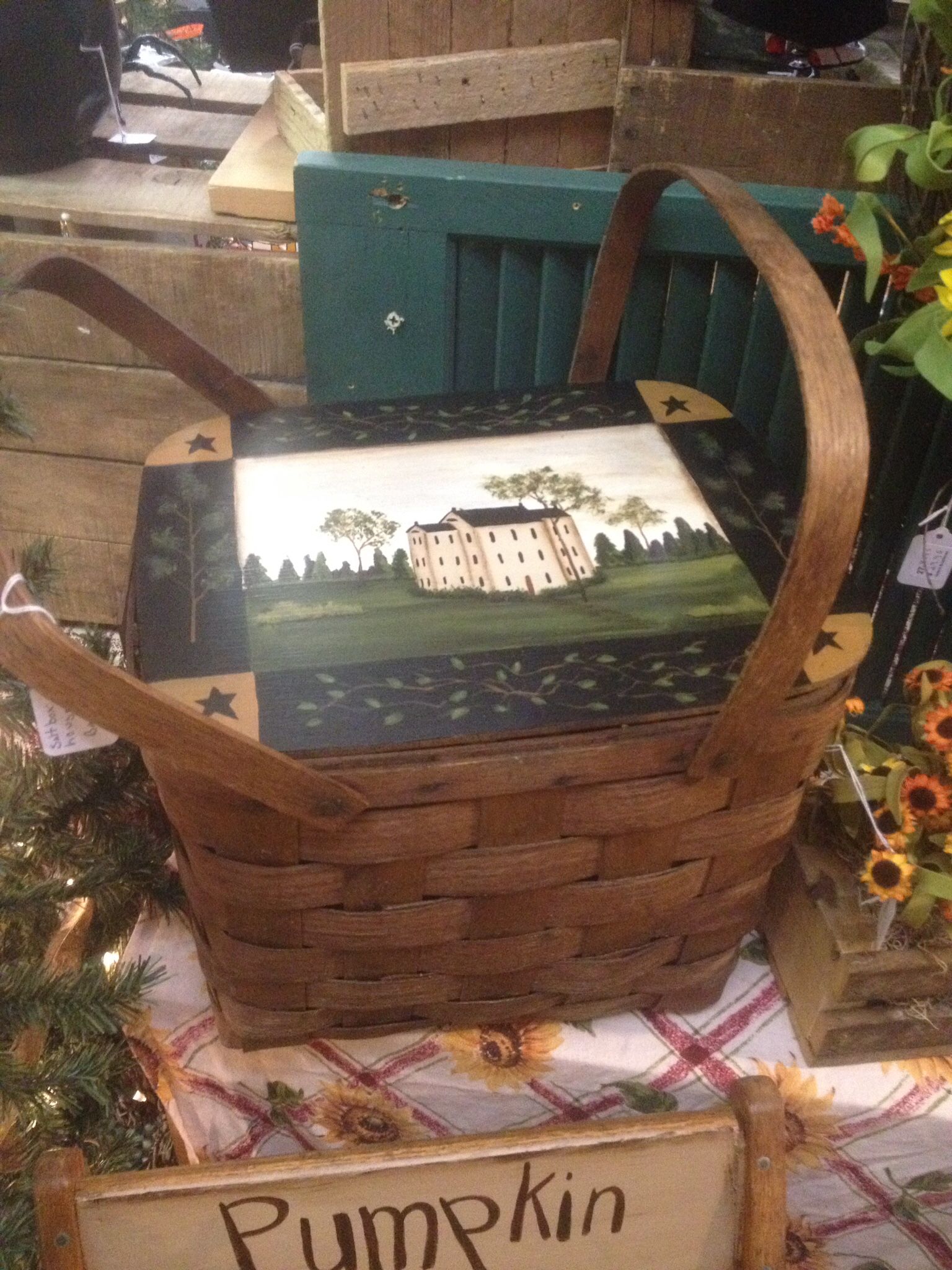 1536x2048 Picnic Basket Painted By Sharren Sailer Fb Sailers Brickhouse - Picnic Basket Painting