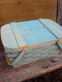 236x314 Revamp A Tired, Old Picnic Basket With Americana Decor's Chalky - Picnic Basket Painting