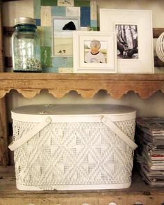 236x296 A Fun Mother's Day Gift Idea! How To Paint A Vintage Picnic Basket - Picnic Basket Painting