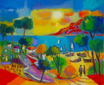 341x280 Park West Gallery Customer Reviews A First Rate Art Auction Cruise - Picot Painting